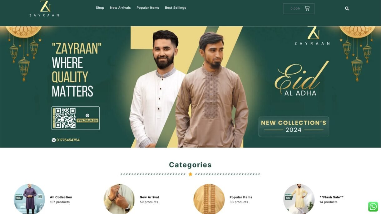 Zayraan Ecommerce - Mohaymenul Islam