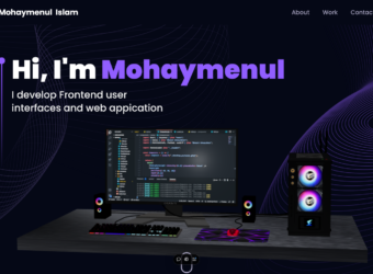 React-3D Hero Mohaymenul Islam